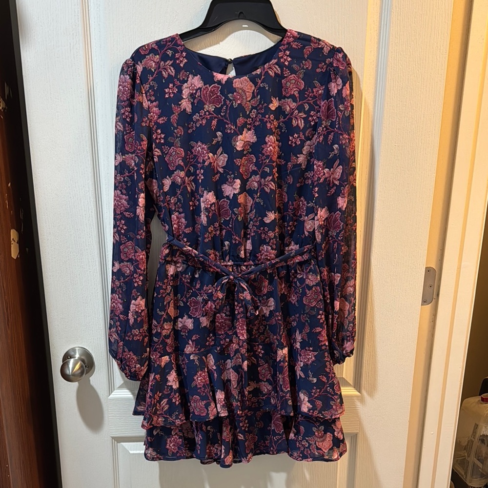 Floral Long Sleeve Dress